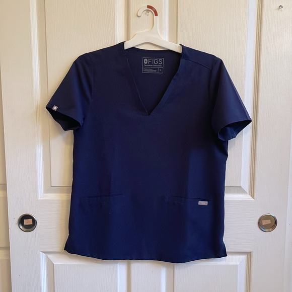 Figs Scrub Set Navy Blue - Picture 3 of 8